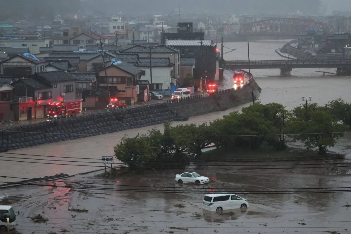 Inondations dévastatrices au Japon : un mort et onze disparus