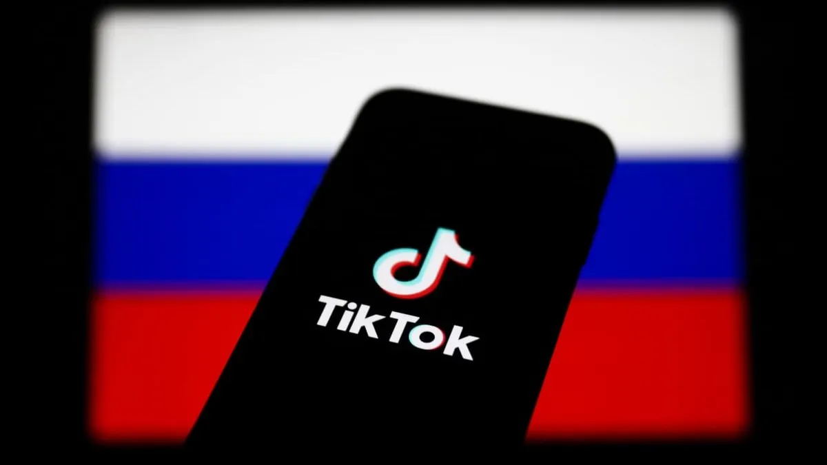 TikTok bannit RT et Sputnik pour "opérations d'influence"