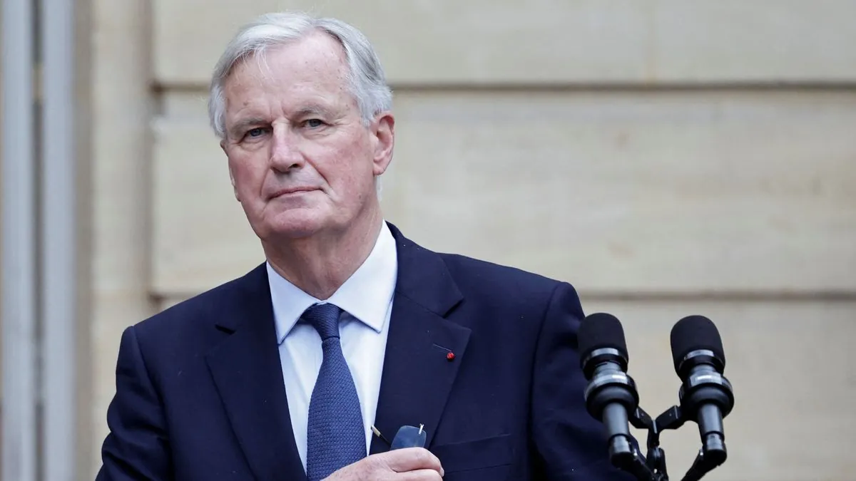 Les sympathisants LR saluent le retour au pouvoir avec Michel Barnier