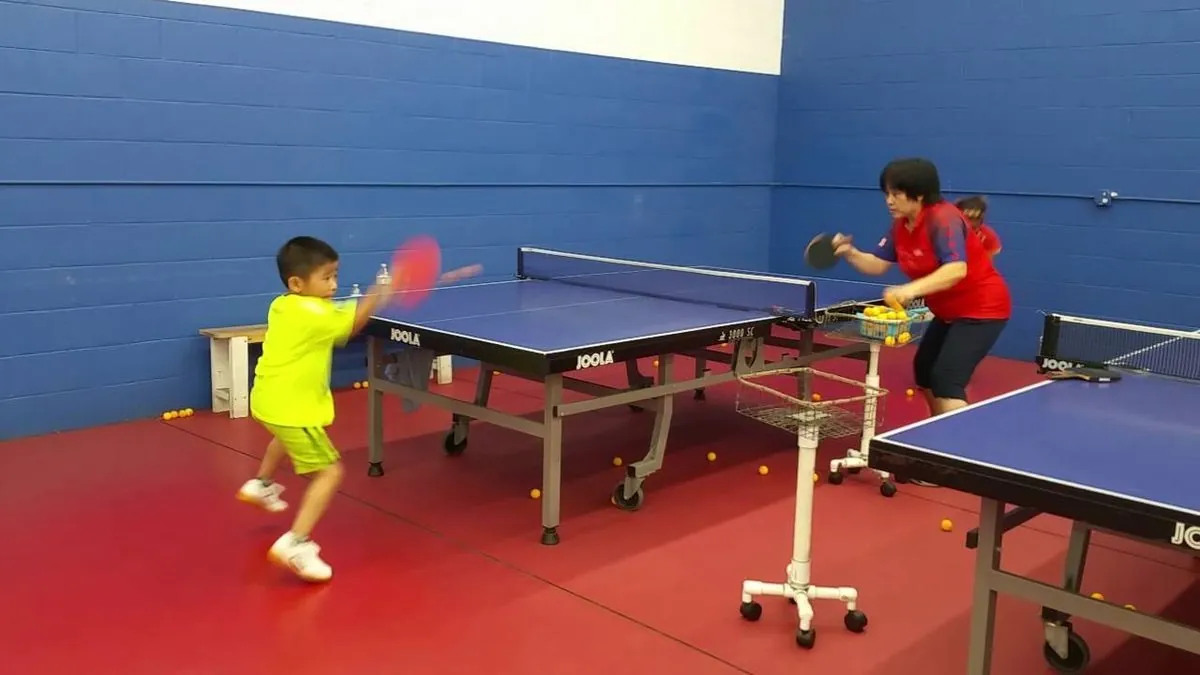 Baby-ping : le tennis de table ludique qui façonne les champions de demain