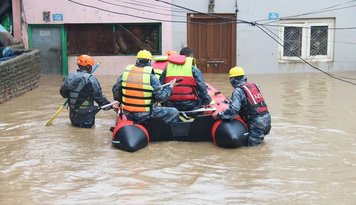 Népal : Bilan tragique après des inondations record à Katmandou