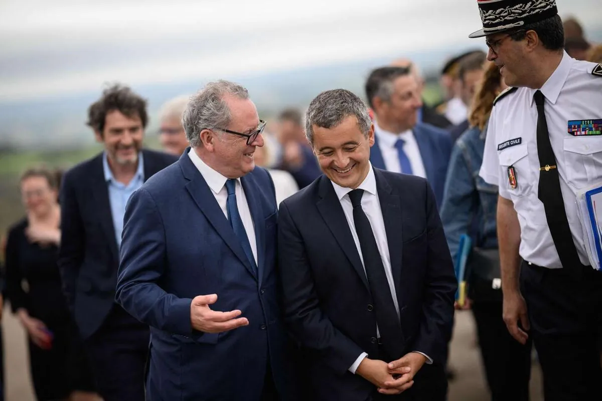 Darmanin met en garde contre la hausse d'impôts lors de sa rentrée politique