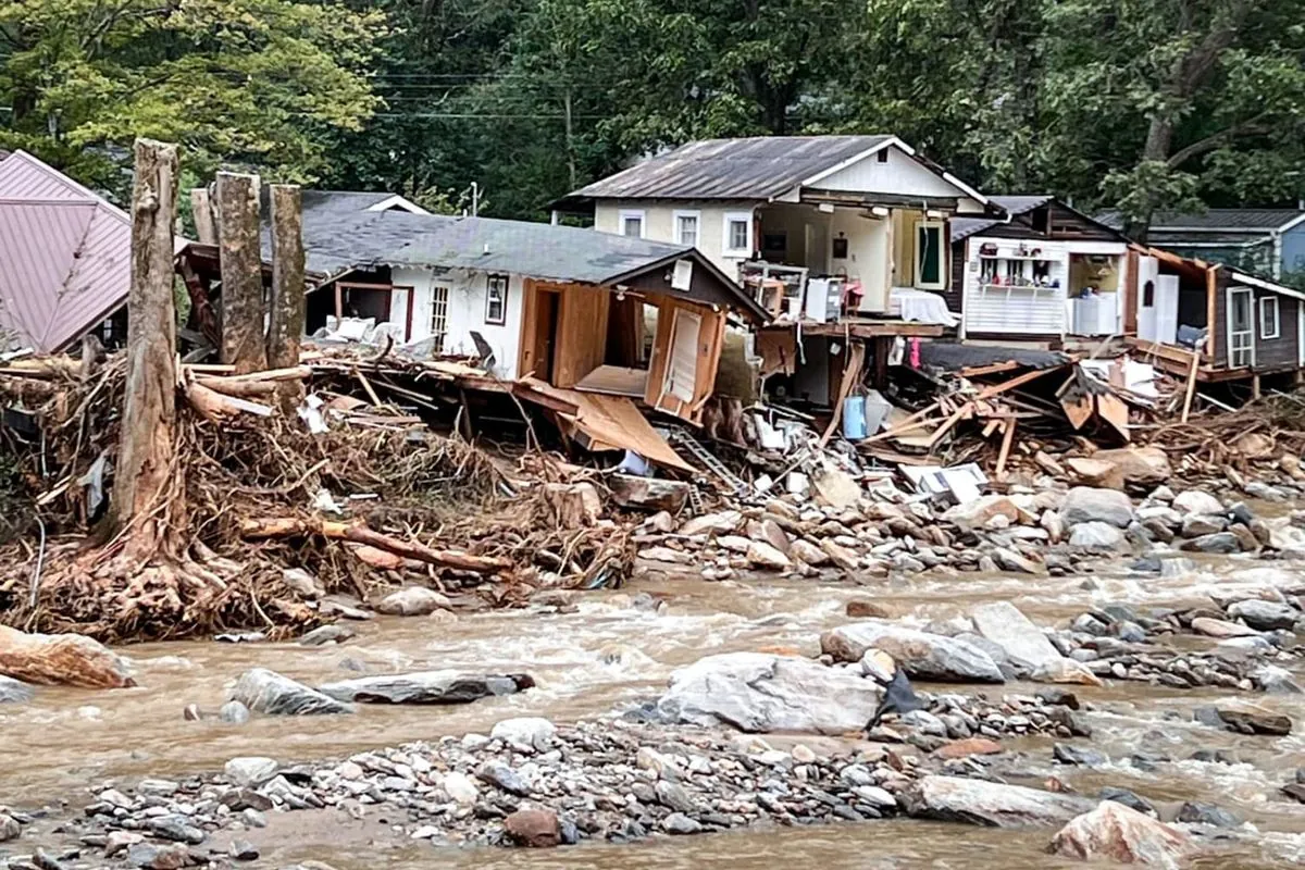 Ouragan Hélène : bilan s'alourdit à 91 morts, sud-est des États-Unis dévasté