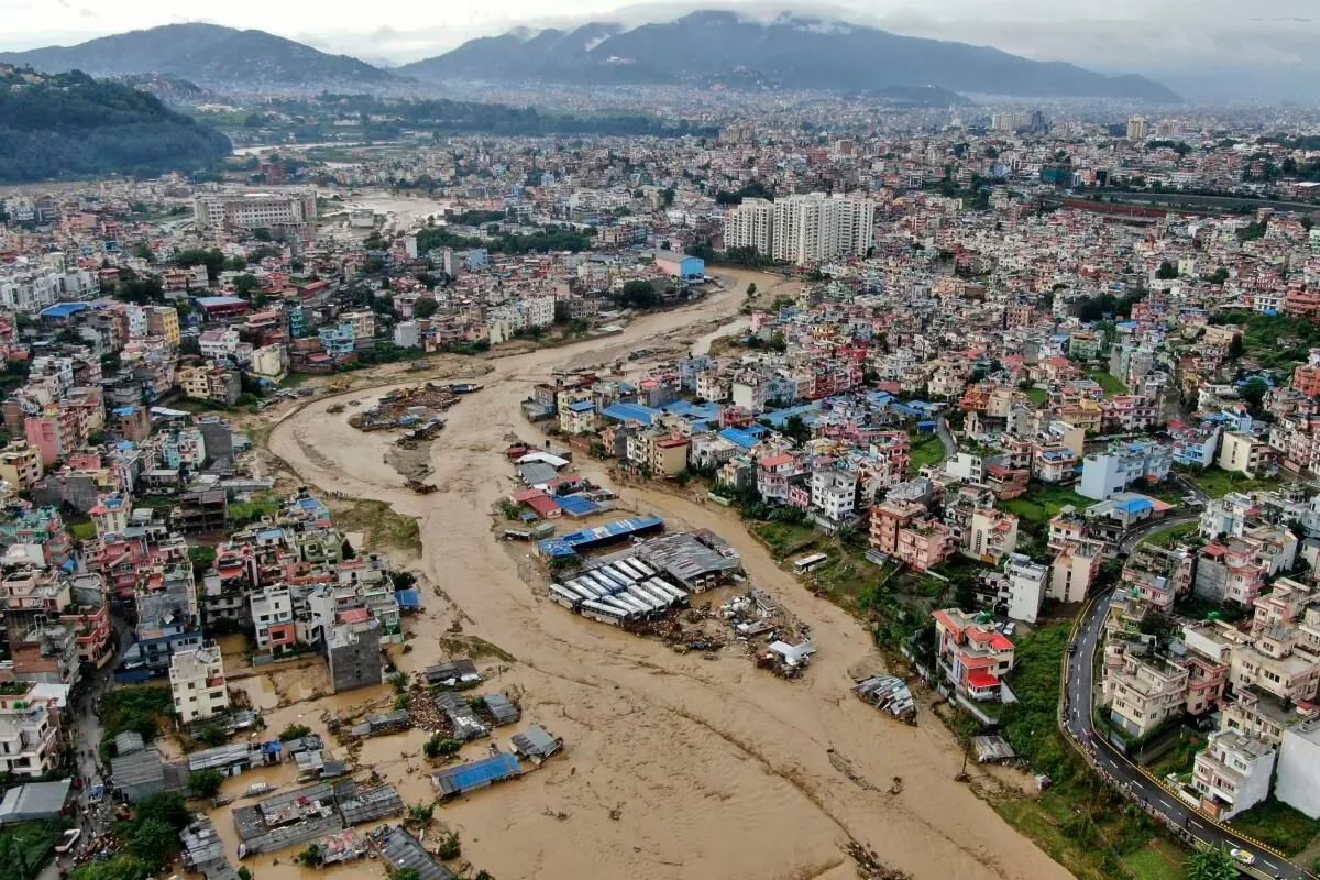 Katmandou sous les eaux : inondations dévastatrices dans la capitale népalaise