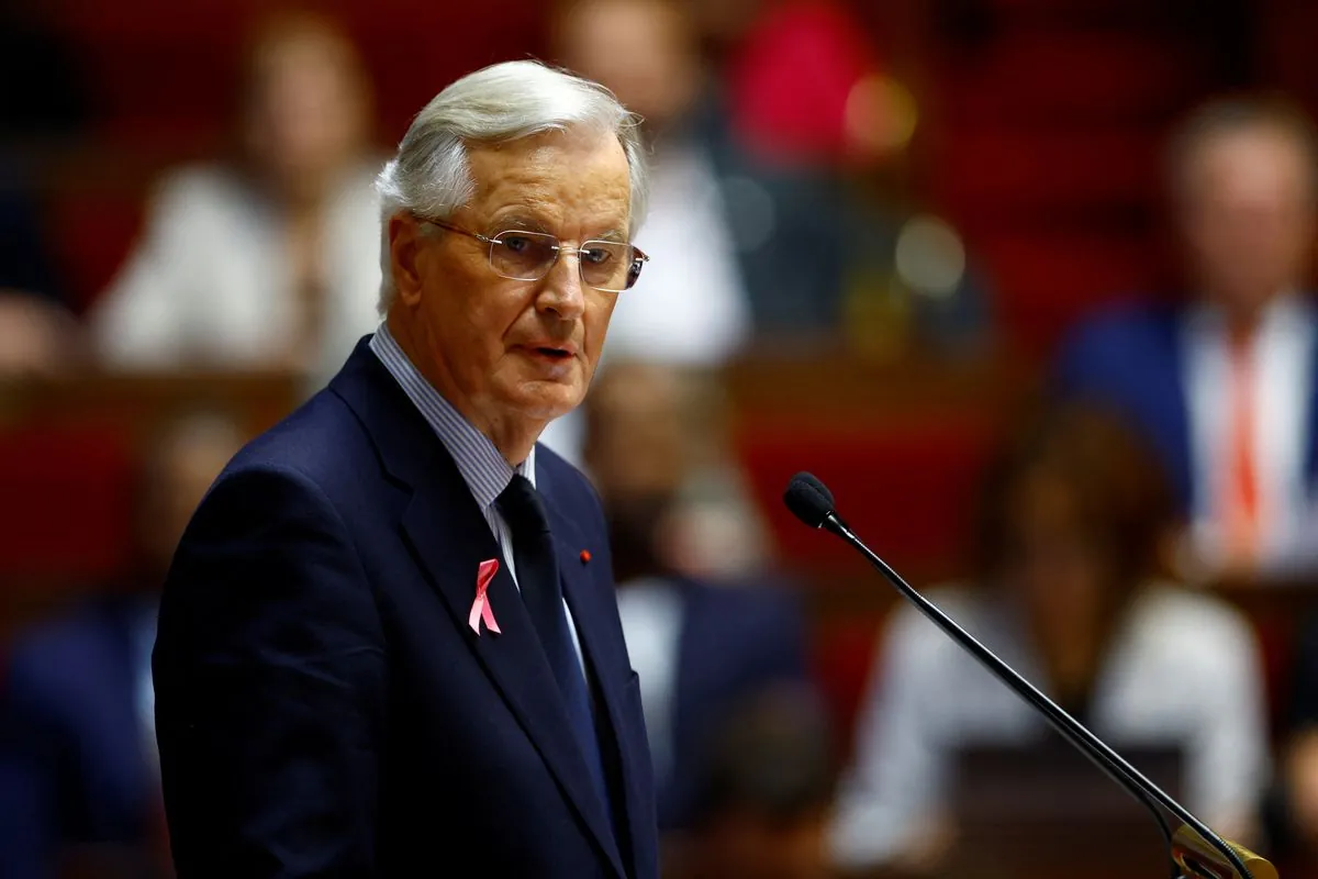 Michel Barnier met l'accent sur l'écologie dans son discours de politique générale