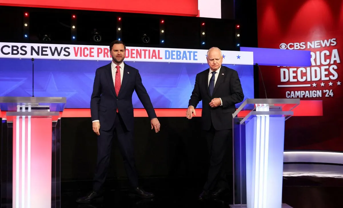 Débat des colistiers : Vance et Walz s'affrontent sans surprise