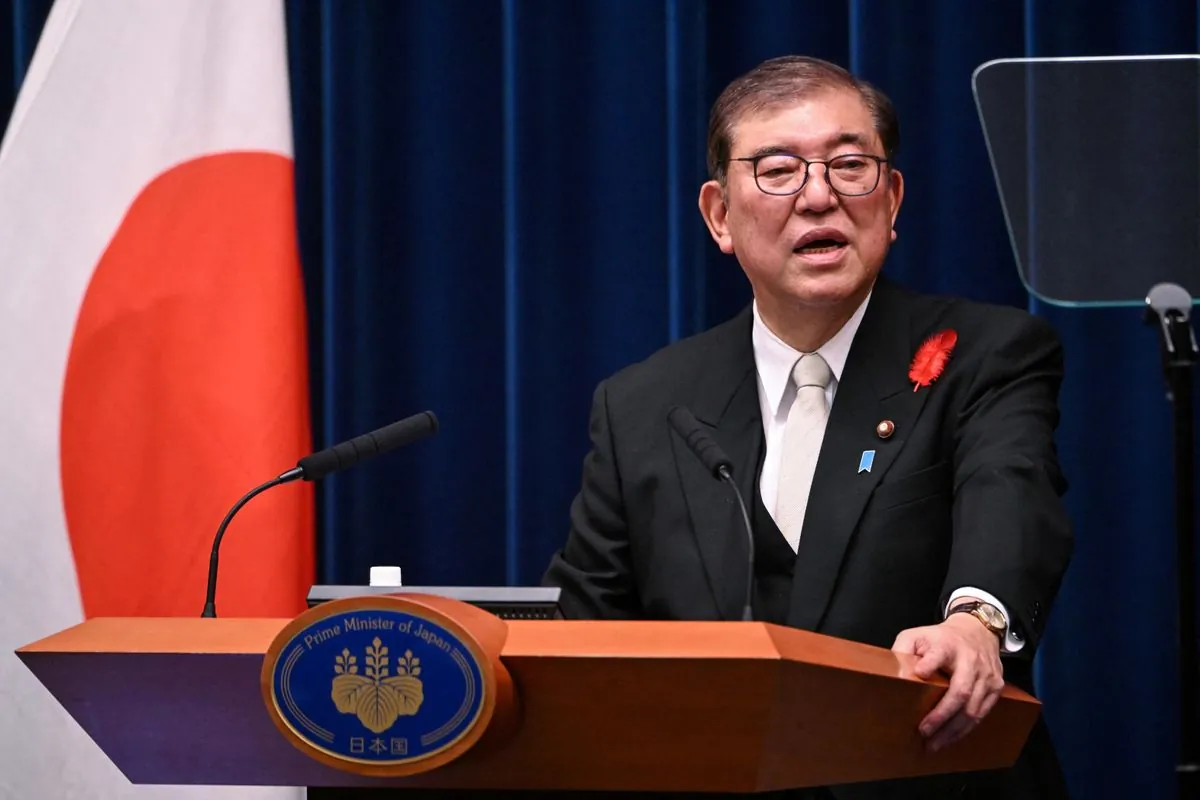 Ishiba vise à renforcer la défense et l'indépendance du Japon