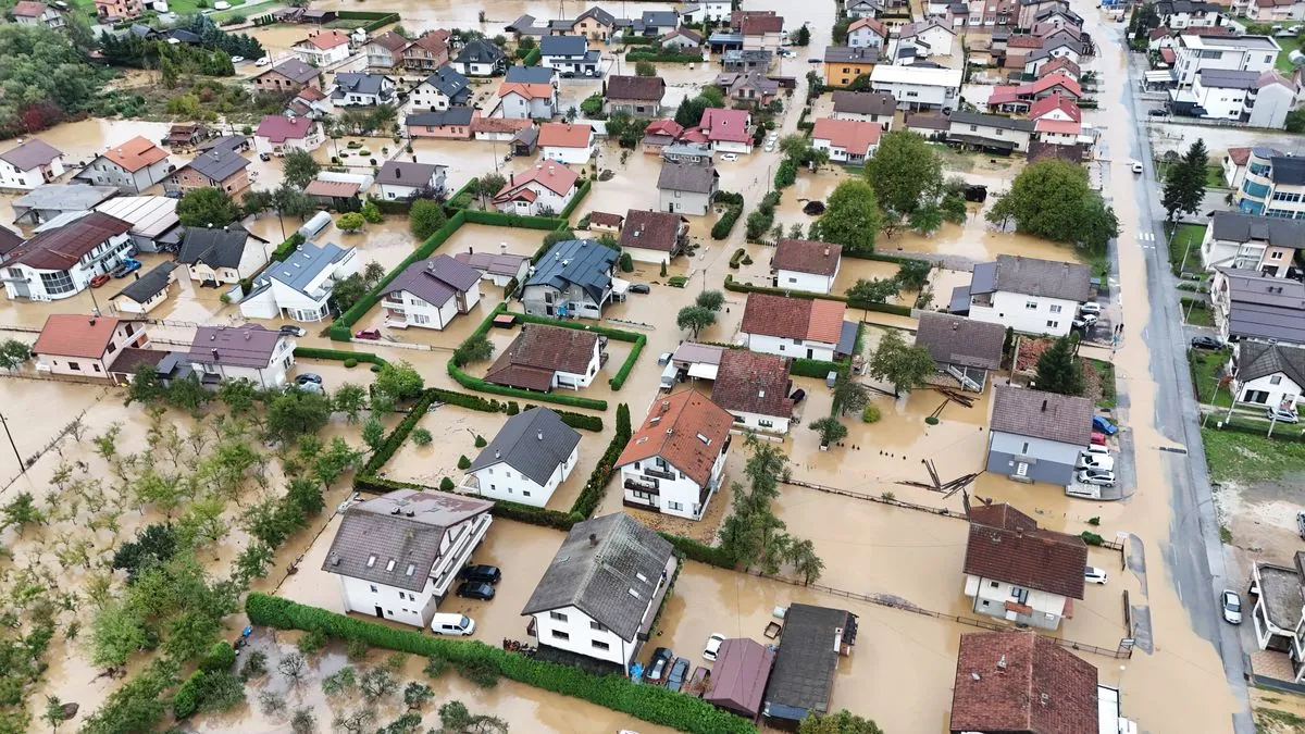 Inondations meurtrières en Bosnie : 14 morts et des villages isolés