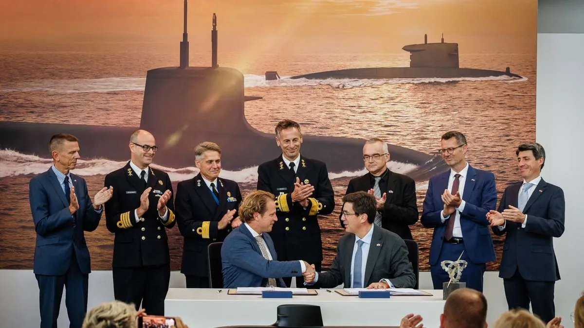 Naval Group remporte un contrat majeur de sous-marins avec les Pays-Bas