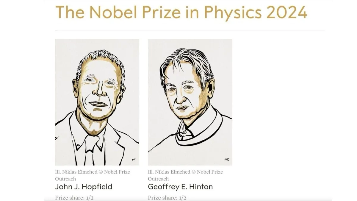 Nobel de physique 2024 : Hopfield et Hinton honorés pour l'apprentissage automatique