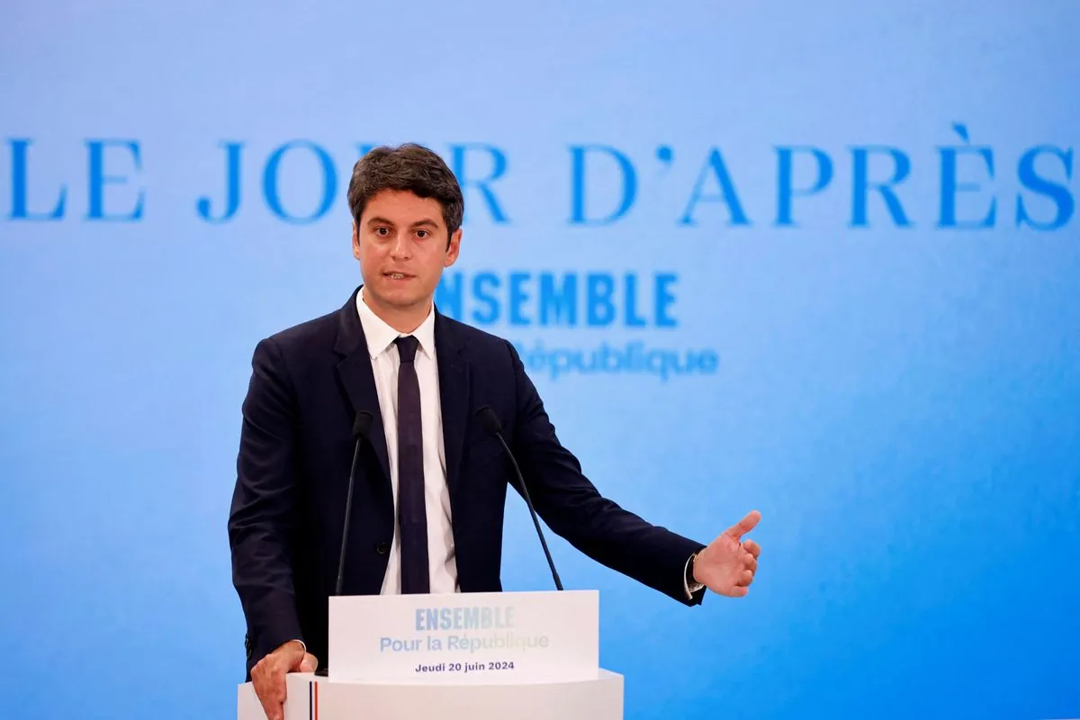 Gabriel Attal joue avec le temps: le mystère de sa candidature à Renaissance