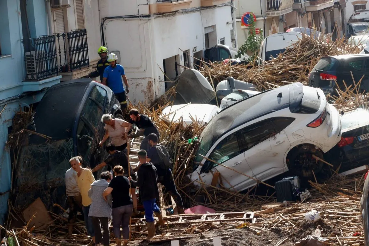 Une vague mortelle frappe une petite ville près de Valence: des dizaines de victimes