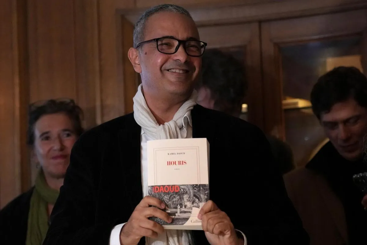 Un auteur algérien fait trembler le monde littéraire français avec son prix Goncourt