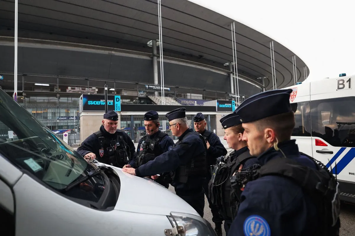 Match France-Israël: dispositif de sécurité sans précédent au Stade de France