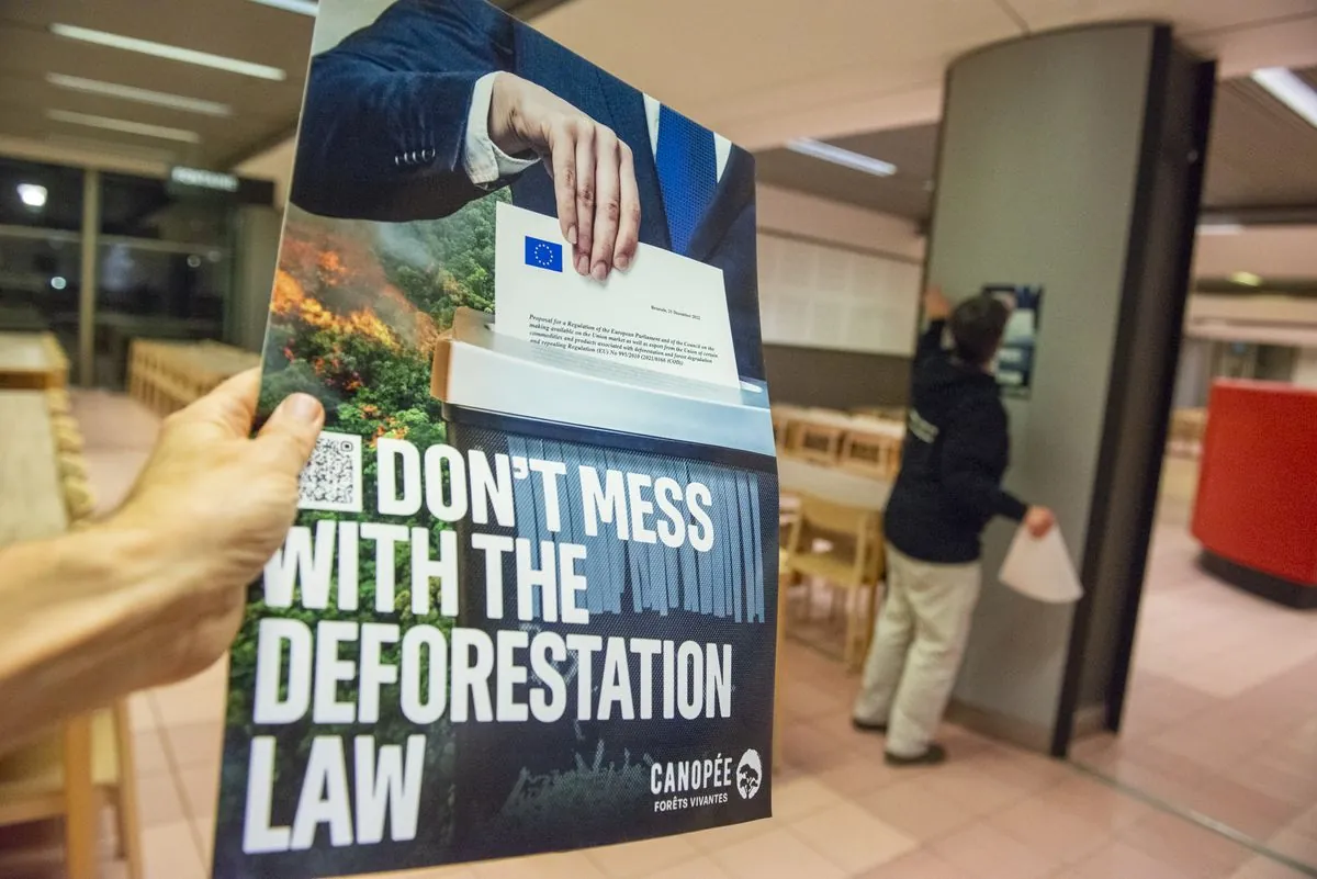 Le Parlement européen reporte la loi anti-déforestation: un changement inattendu