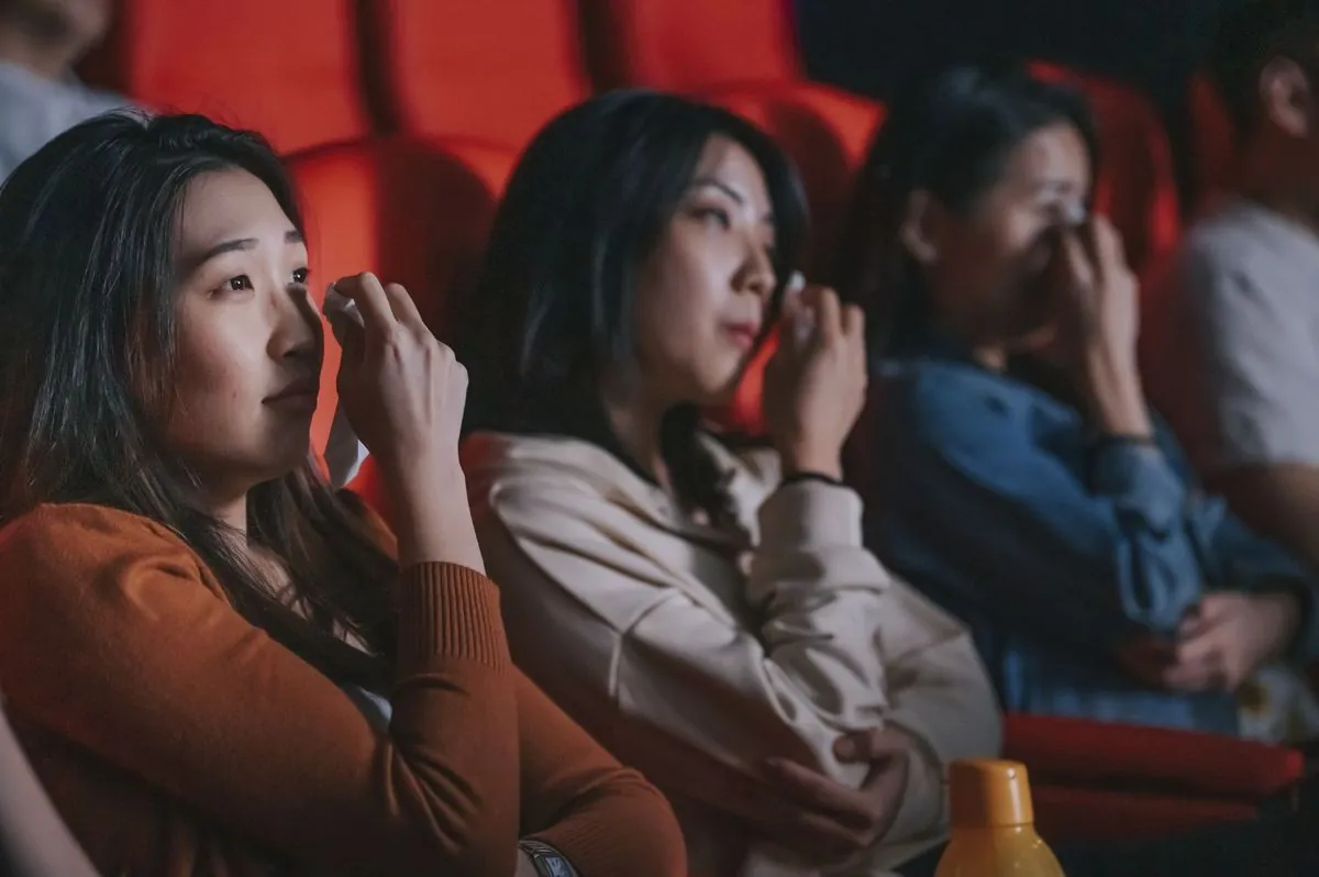 Une séance de cinéma transforme une famille en fontaine de larmes