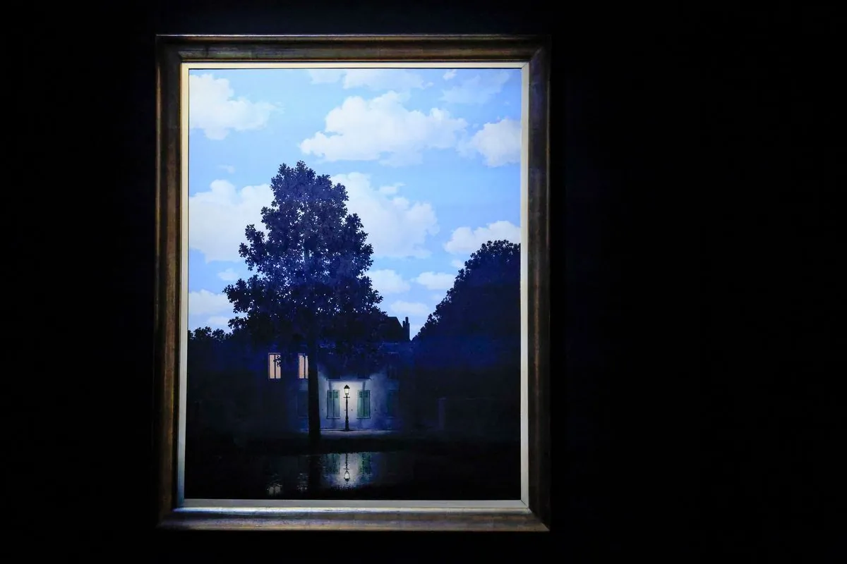 Un Magritte mythique pulvérise les records aux enchères à New York