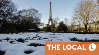 La dépression Caetano apporte la neige précoce en France