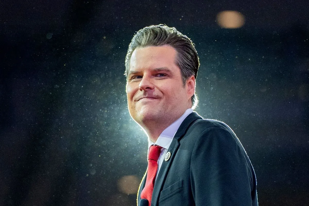 Matt Gaetz se retire de la nomination au poste de ministre de la Justice de Trump