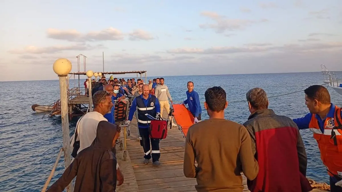 Tragédie maritime en mer Rouge: un bateau de plongée disparaît avec 44 personnes