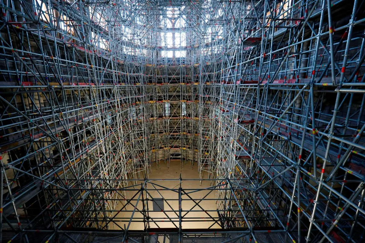 Notre-Dame: Les secrets du plus grand chantier de restauration français enfin exposés