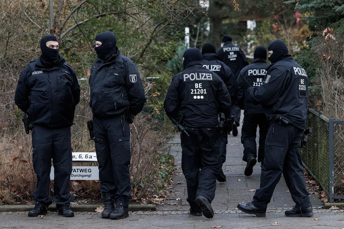 Coup de filet anti-terroriste en Allemagne: trois jeunes suspects sous les verrous