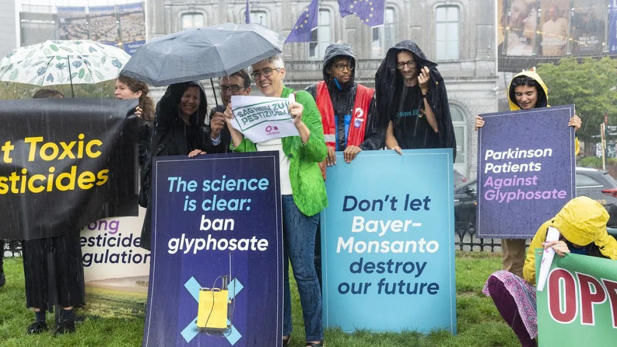 Les défenseurs de l'environnement s'opposent à une décision controversée sur le glyphosate